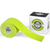 Тейп кинезиологический PhysioTape No.1 Lime, 5 см x 5 м, арт. 162008, лайм