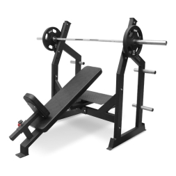 BRONZE GYM AL-306 Скамья для жима под углом вниз