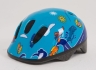 Изображение товара Шлем детский сине-голубой с дельфинами