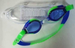 Очки для плавания детские Cliff G439 зелено-синие