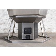 Сибирский банный чан "Елисей Силович" на подставке + печь 1650 мм опора - нерж. сталь Сибирский банный чан "Елисей Силович" на подставке + печь 1650 мм опора - нерж. сталь