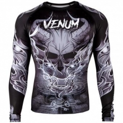 Рашгард Venum Minotaurus Black/White L/S, фото 1