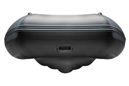 YACHTMAN-300 НДНД (Яхтман) серый-черный (лодка ПВХ нднд под мотор с усилением), фото 5