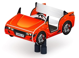 Кабриолет - Качалка на пружине двухместная машинка - ИО 23.03.02-01.И1, фото 4