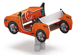 Кабриолет - Качалка на пружине двухместная машинка - ИО 23.03.02-01.И1, фото 3