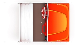 Кабриолет - Качалка на пружине двухместная машинка - ИО 23.03.02-01.И1, фото 5