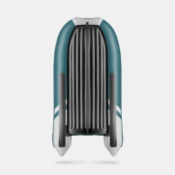 GLADIATOR E 380 X Expedition Морской зеленый-белый моторная лодка ПВХ, фото 5