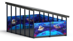 Теневой навес (Космопорт. Космос) - МФ 71.6.4-08, фото 1 Теневой навес (Космопорт. Космос) - МФ 71.6.4-08, фото 1