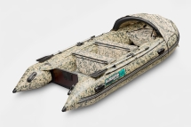 Gladiator C 400 AL ACTIVE Цифровой камуфляж моторная лодка ПВХ Алюминиевый пайол