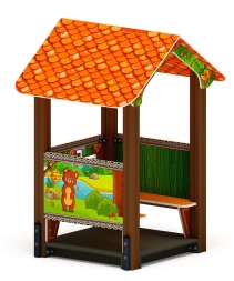 Домик малый 4 (Полянка) МФ 10.01.04-04, фото 4 Домик малый 4 (Полянка) МФ 10.01.04-04, фото 4