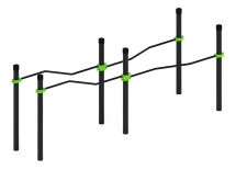 Воркаут ЛОВ 89 зеленый ВТ 101.17-02 Воркаут ЛОВ 89 зеленый ВТ 101.17-02