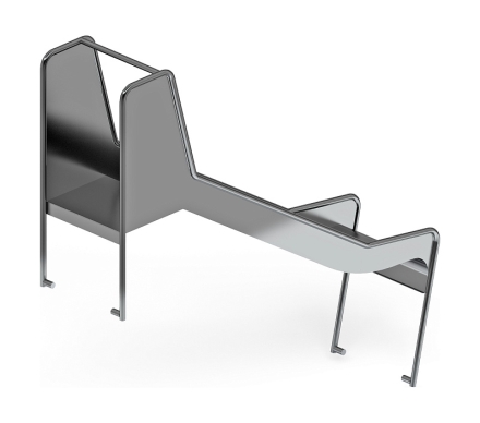 Горка для геопластики из нержавеющей стали 900 SNG 900.470-01, фото 4