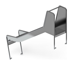 Горка для геопластики из нержавеющей стали 900 SNG 900.470-01, фото 3