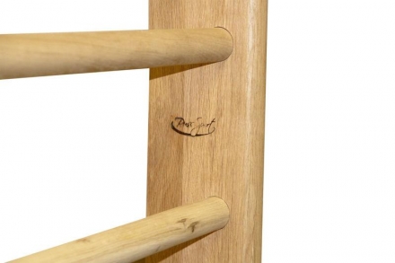 Шведская стенка из Дуба с деревянным турником, фото 7