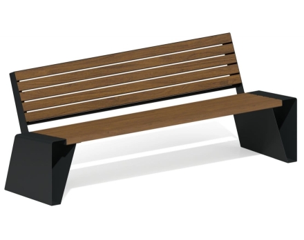 Скамейка со спинкой Владивосток ПМ-49.1, фото 1