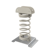 Качалка на пружине Construction machines Прицеп для детской площадки