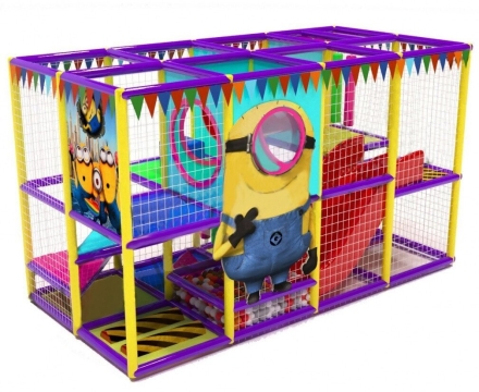 Детский игровой лабиринт «Классик 2» 11м² (4.65*2.35*2.5м), фото 1