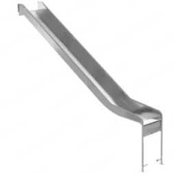 Горка из нержавеющей стали высотой 1800 мм с шириной ската 466 мм, фото 1