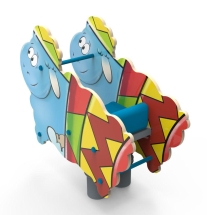 Качели на пружине «Овечка», паттерн "Фэнтази" КЧ041.02 Качели на пружине «Овечка», паттерн "Фэнтази" КЧ041.02