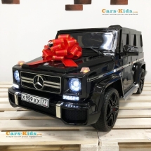 Электромобиль Mercedes-Benz G63 AMG черный глянец Электромобиль Mercedes-Benz G63 AMG черный глянец