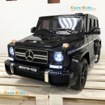 Электромобиль Mercedes-Benz G63 AMG черный глянец Электромобиль Mercedes-Benz G63 AMG черный глянец