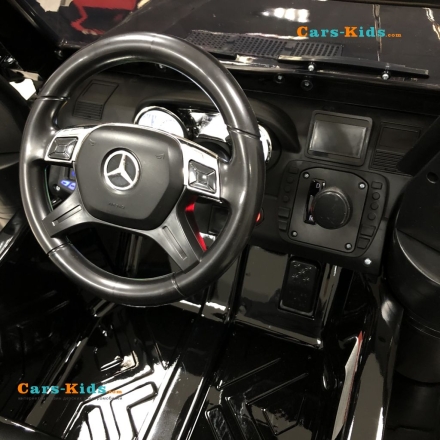 Электромобиль Mercedes-Benz G63 AMG черный глянец, фото 7
