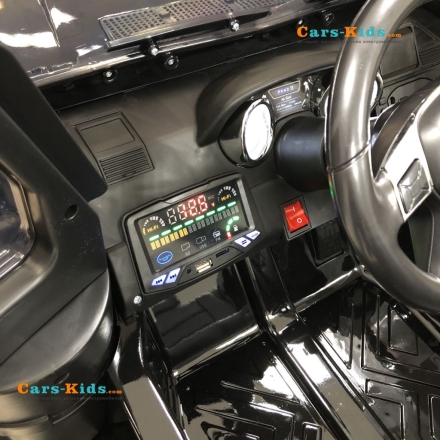 Электромобиль Mercedes-Benz G63 AMG черный глянец, фото 8