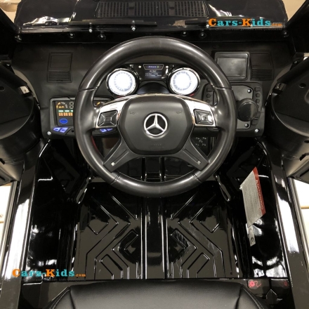 Электромобиль Mercedes-Benz G63 AMG черный глянец, фото 5