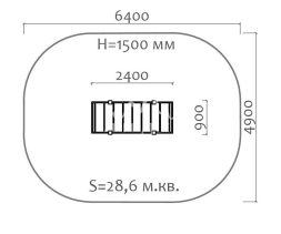 Рукоход 09002 для детской спортивной площадки, фото 3