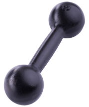 Гантель чугунная 3 кг