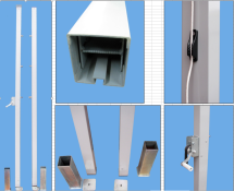 Универсальные стойки для волейбола и большого тенниса