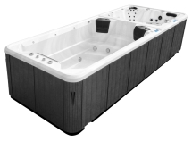 Двухзонный композитный спа-бассейн c противотоком Jazzi Pool Sunset SKT339A Двухзонный композитный спа-бассейн c противотоком Jazzi Pool Sunset SKT339A