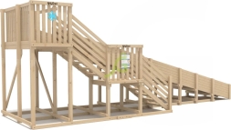 Зимняя горка "IgraGrad Snow Fox", скат 8 м, без окраски, фото 3 Зимняя горка "IgraGrad Snow Fox", скат 8 м, без окраски, фото 3