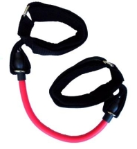 Эспандер 1018 резиновый трубчатый (1 пружина) с напульсником Эспандер 1018 резиновый трубчатый (1 пружина) с напульсником