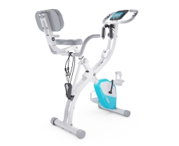 Велотренажер X-Bike DFC DavCreator Max, бело-голубой , фото 1