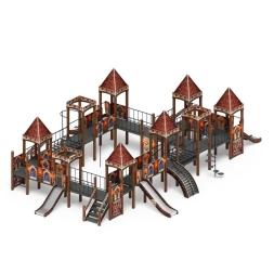 Детская игровая площадка Замок Средневековый ДИК 2.18.11-02 H=900 H=1200, фото 4