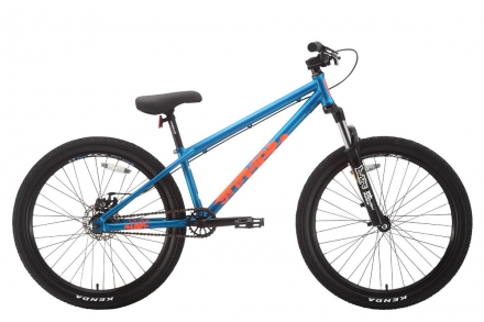 Велосипед Stark&#039;18 Grinder-2 голубой/оранжевый 10,8&quot;, фото 1