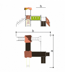 Игровой комплекс Romana 101.11.09, фото 3