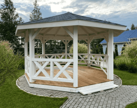 Восьмигранная беседка АТЛАНТА, фото 6