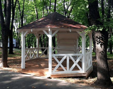 Восьмигранная беседка АТЛАНТА, фото 3