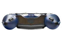 YACHTMAN-340 НДНД (Яхтман) белый-синий (лодка ПВХ нднд под мотор с усилением), фото 6