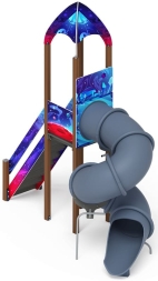 Горка тоннельная - ИО 45.14.01-02 - Космопорт (Космос) H=2000, фото 1