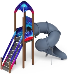 Горка тоннельная - ИО 45.14.01-02 - Космопорт (Космос) H=2000, фото 4