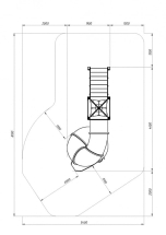 Горка тоннельная - ИО 45.14.01-02 - Космопорт (Космос) H=2000 Горка тоннельная - ИО 45.14.01-02 - Космопорт (Космос) H=2000