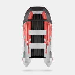 GLADIATOR E 380 X Expedition Красно-белый моторная лодка ПВХ, фото 4