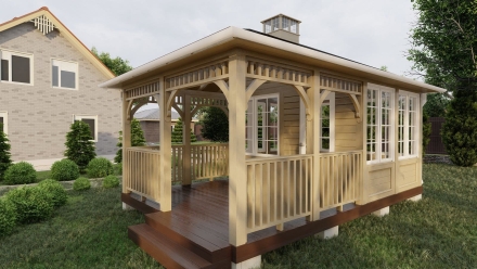 Летняя кухня ЧЕТЫРЕ СЕЗОНА, фото 2