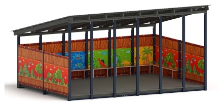 Теневой навес (Карандаши) - МФ 71.6.4-09, фото 1