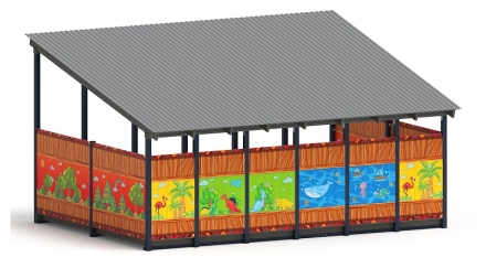 Теневой навес (Карандаши) - МФ 71.6.4-09, фото 3