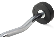 Штанга неразборная обрезиненная 7,5 кг Изогнутый гриф Штанга неразборная обрезиненная 7,5 кг Изогнутый гриф