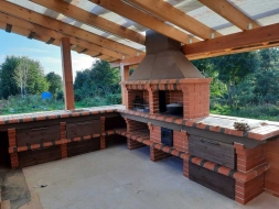 Печь Аристократ 7304 Прямоугольный кирпич графитовый серый, фото 6